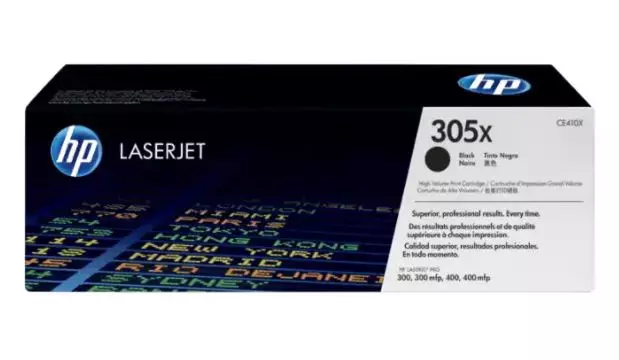 HP 305A Black Original LaserJet Toner Cartridge