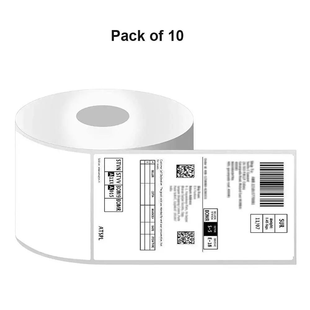 prettybuyers-400-labels-per-roll-direct-thermal-shipping-label-sticker-roll-size-75x125-mm-3x5-inch-400-labels-per-roll-strong-paper-label-white-pack-of-10