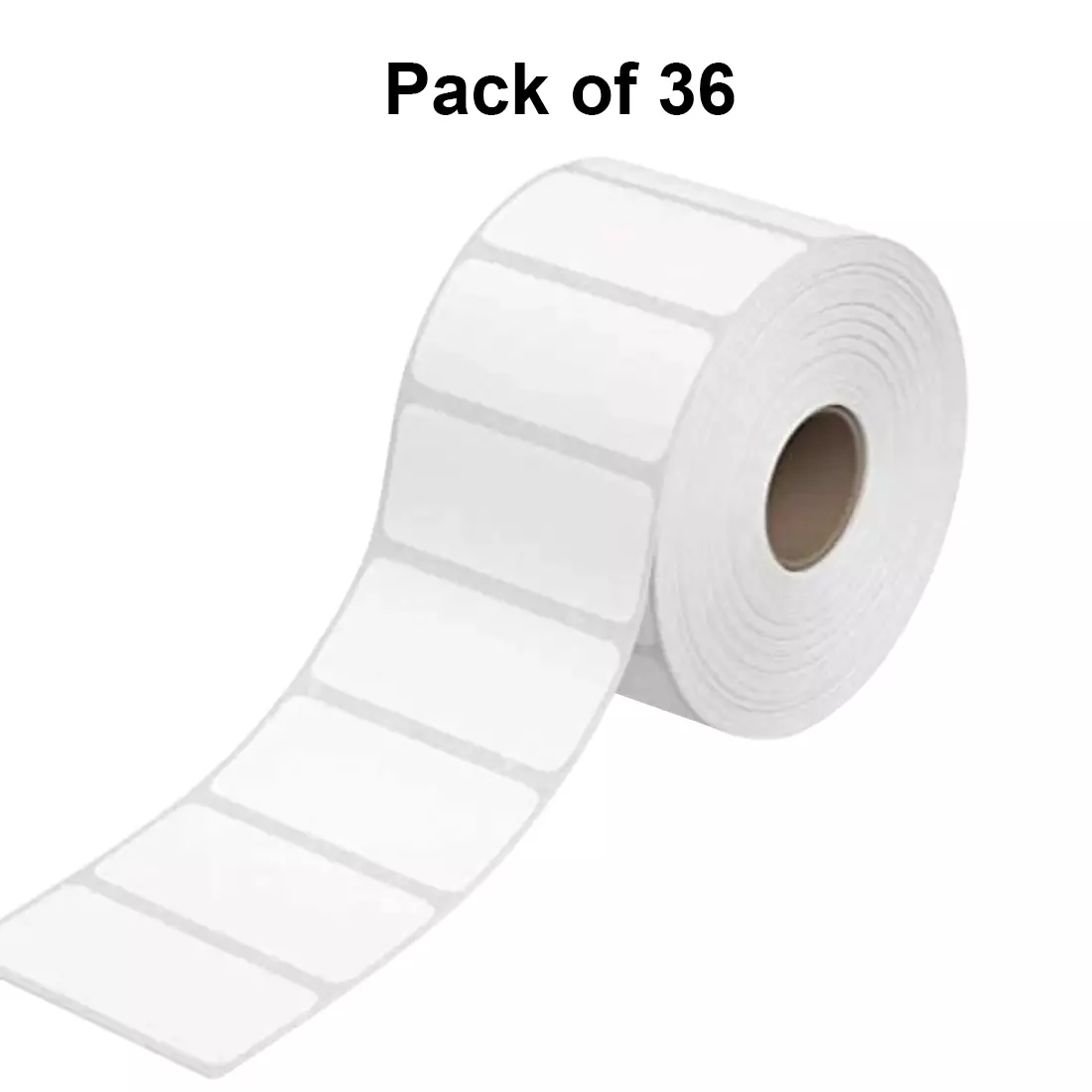 SKY GLOBAL Chromo Label Box 75x50 mm 1000 Label White (Pack of 36 Roll)