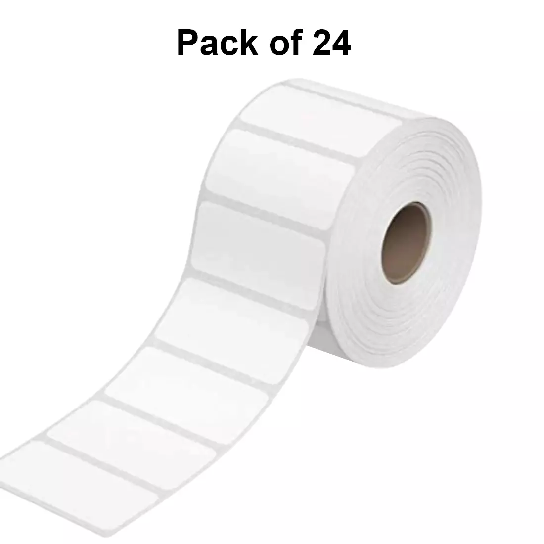 SKY GLOBAL Chromo Label Box 100x150 mm 400 Label White (Pack of 24 Roll)