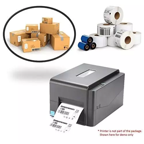 GENERIC All-in-One Packaging Kit – BOPP Tape Pack, Plastic Tamper-Resistant Bags, Barcode Label Rolls for Businesses