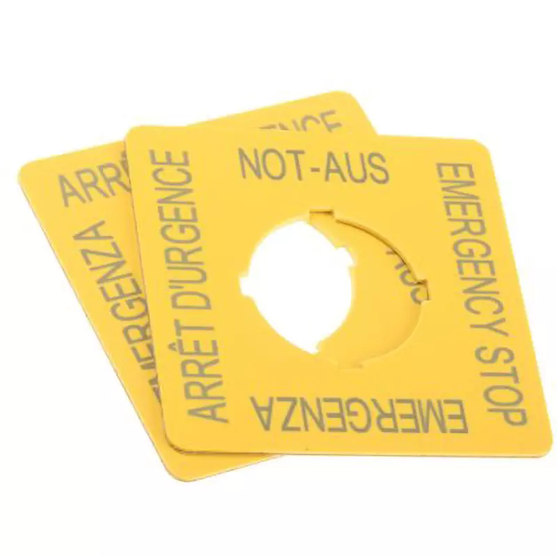 EATON Label Label Accessory Type Correspondence Rohs Directive RMQ Titan Series Suitable Crimping Terminal, M22-XYK1 (Pack of 2)