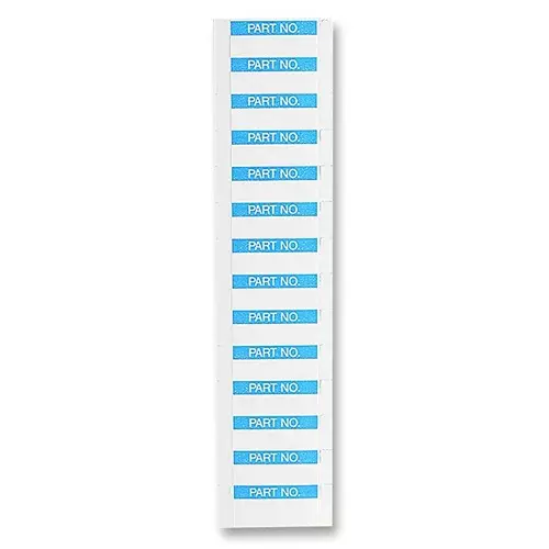 MULTICOMP PRO Pre Printed Labels LABEL, PART NO, PK350, 7827307 (Pack of 350)