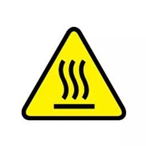 PANDUIT Pre Printed Labels LABEL, WARNING, 2IN, 50PCS, WL35Y (Pack of 50)