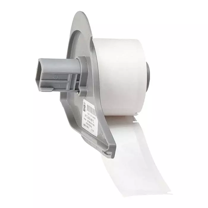 BRADY LABEL, THERMAL TRANSFER PRINTABLE, WHITE, M7-22-423