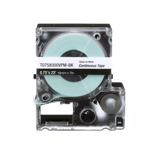 Panduit Continuous Tape Cassettes Yellow MP100 MP300 Printers, T075X000VXM-BK