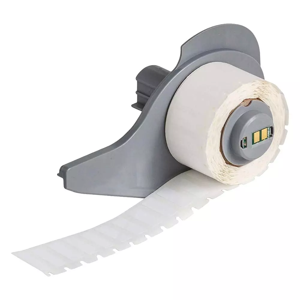 BRADY LABEL, THERMAL TRANSFER PRINTABLE, WHITE, M7-10-423