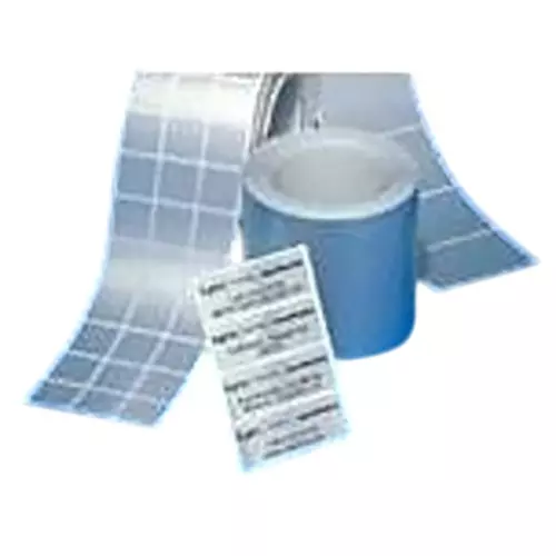 TE CONNECTIVITY Thermal Transfer Printers Label Rolls Silver, MP-254097-10-8A