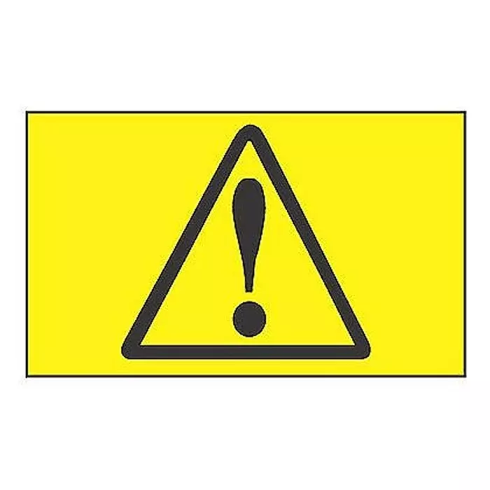 PANDUIT Pre Printed Labels LABEL, WARNING, 38.1MMX25.4MM, 200PCS, PLD-52.