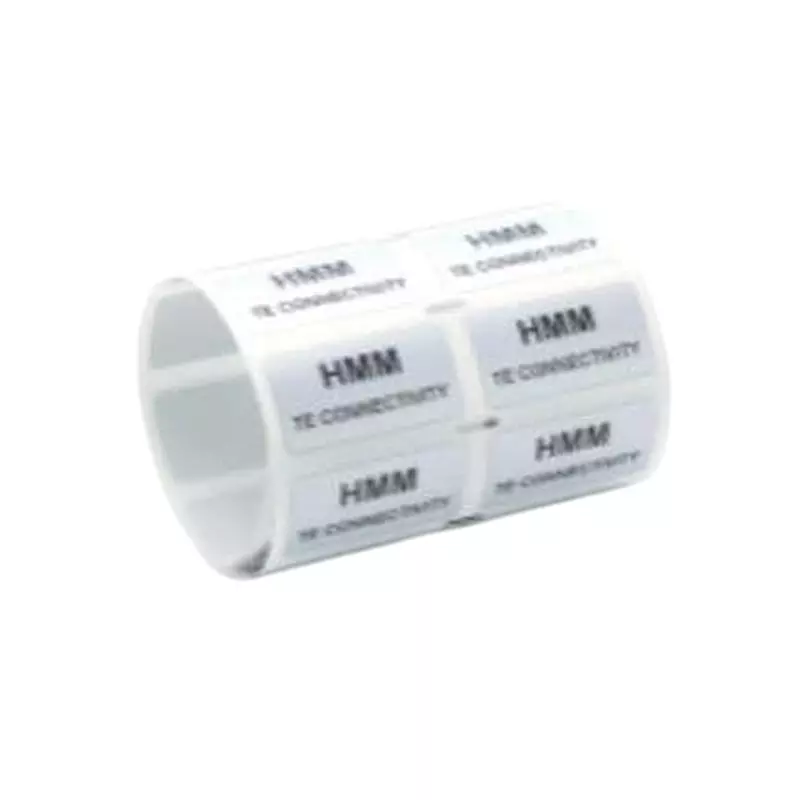 TE CONNECTIVITY Thermal Transfer Printers Label Rolls Gray, HMM-762254-5-8A