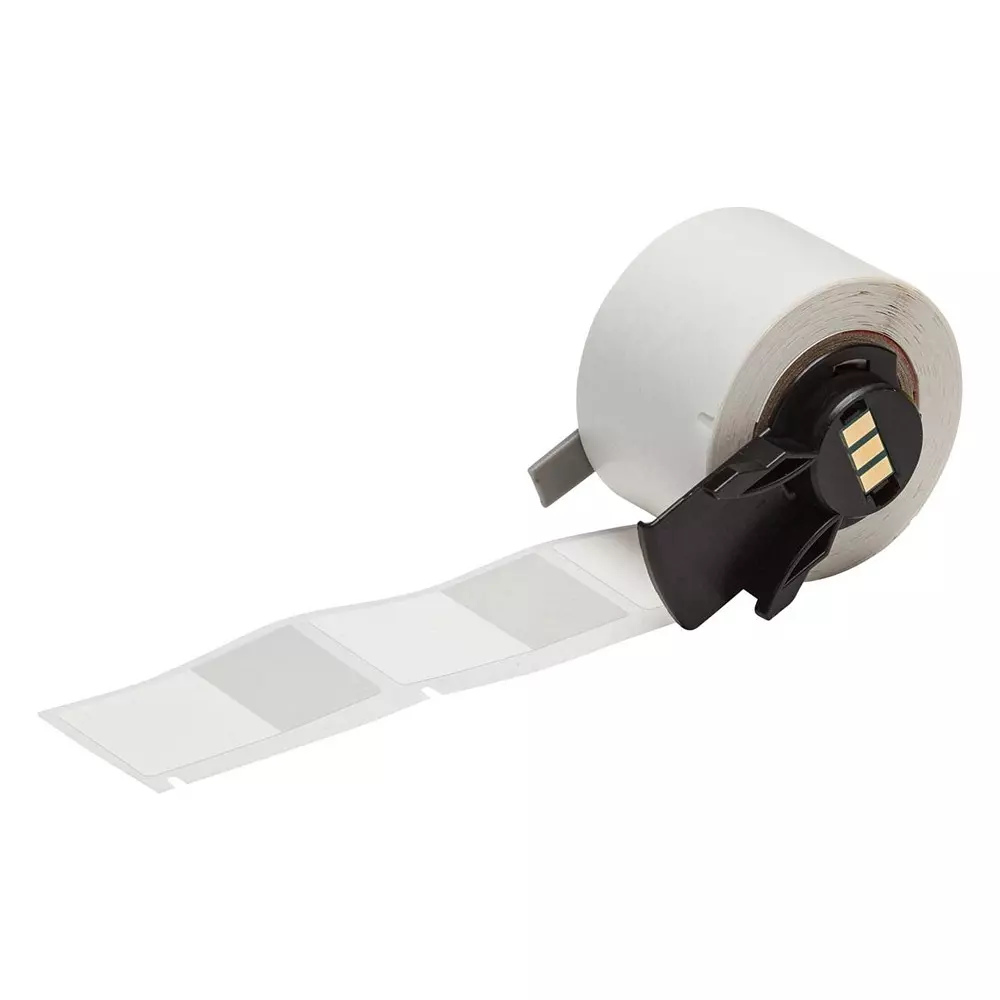 BRADY LABEL, THERMAL TRANSFER PRINTABLE, CLEAR, M6-203-461