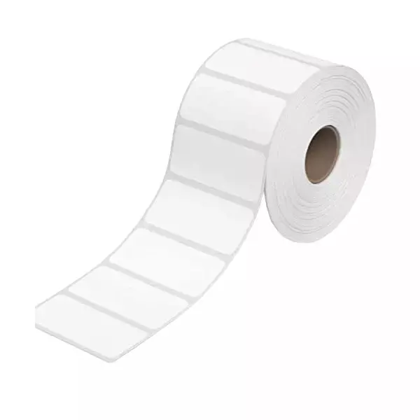 GENERIC Barcode Sticker Roll 2 x 1 Inch - 1UP Thermal Transfer Label, 2000 Labels Per Roll