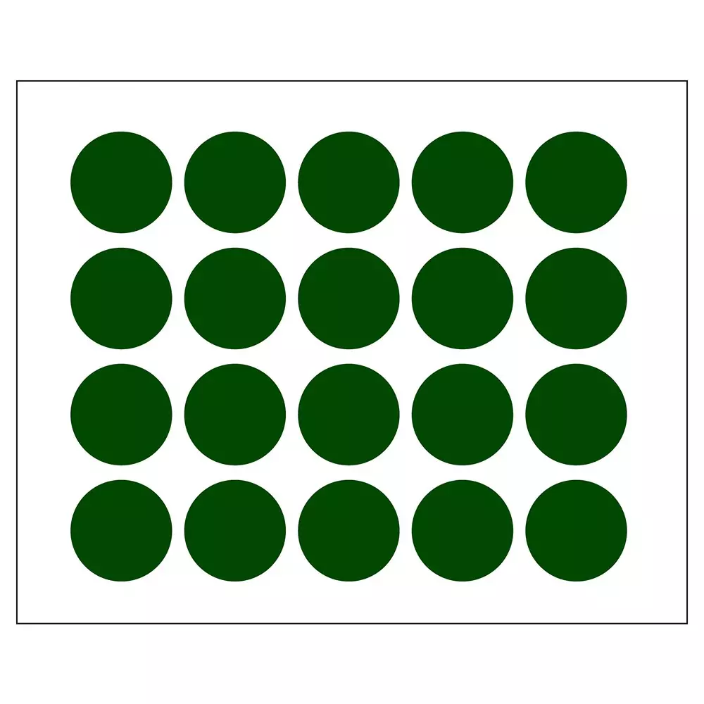 MULTICOMP PRO Label Self Adhesive Type 2000.0 Pack Quantity Paper Material, MP010417 (Pack of 2000)