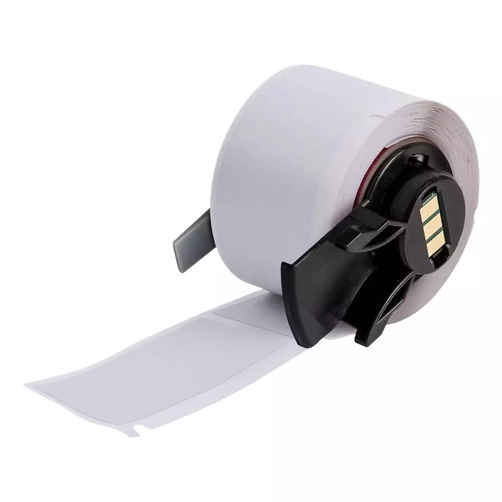 BRADY LABEL, THERMAL TRANSFER PRINTABLE, GRAY, M6-20-428