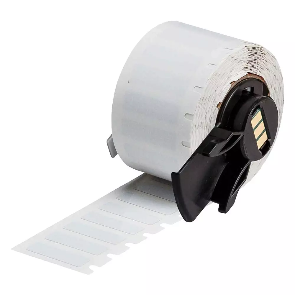 BRADY LABEL, THERMAL TRANSFER PRINTABLE, WHITE, M6-13-423