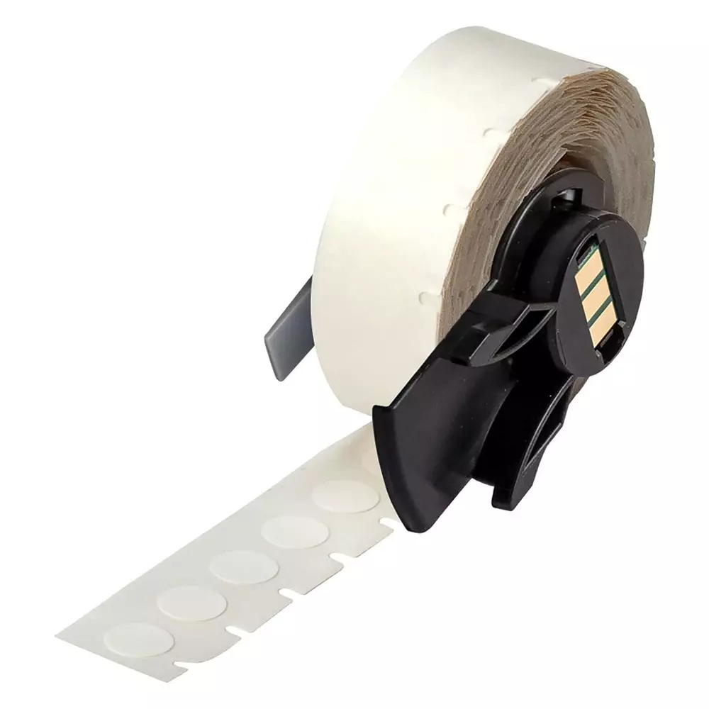 BRADY LABEL, THERMAL TRANSFER PRINTABLE, WHITE, M6-82-492