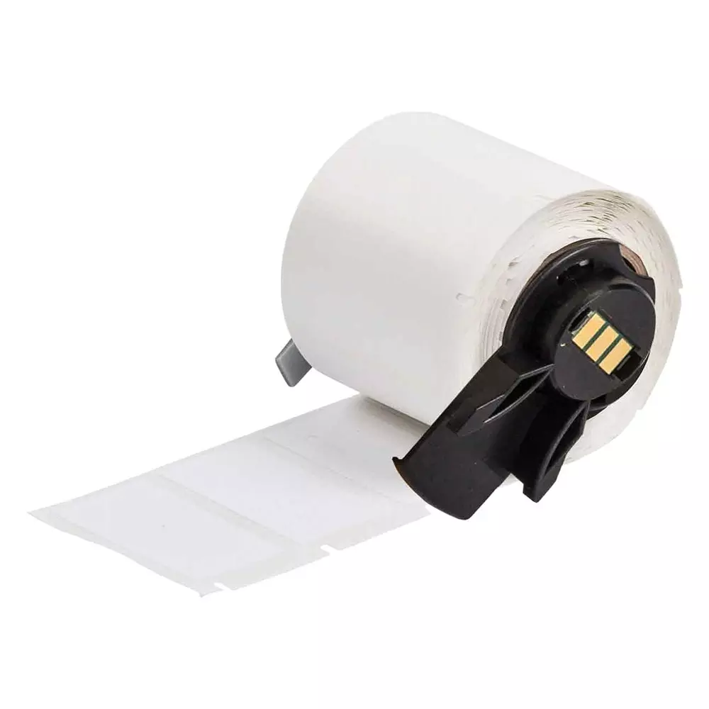 BRADY LABEL, THERMAL TRANSFER PRINTABLE, WHITE, M6-29-498