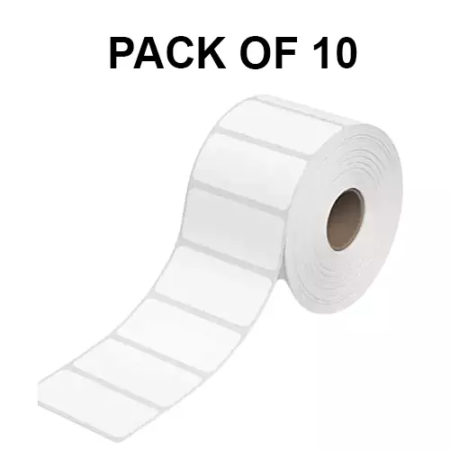 GENERIC Thermal Label Printer Paper 75 x 125 mm 400 Label Per Roll (Pack of 10)