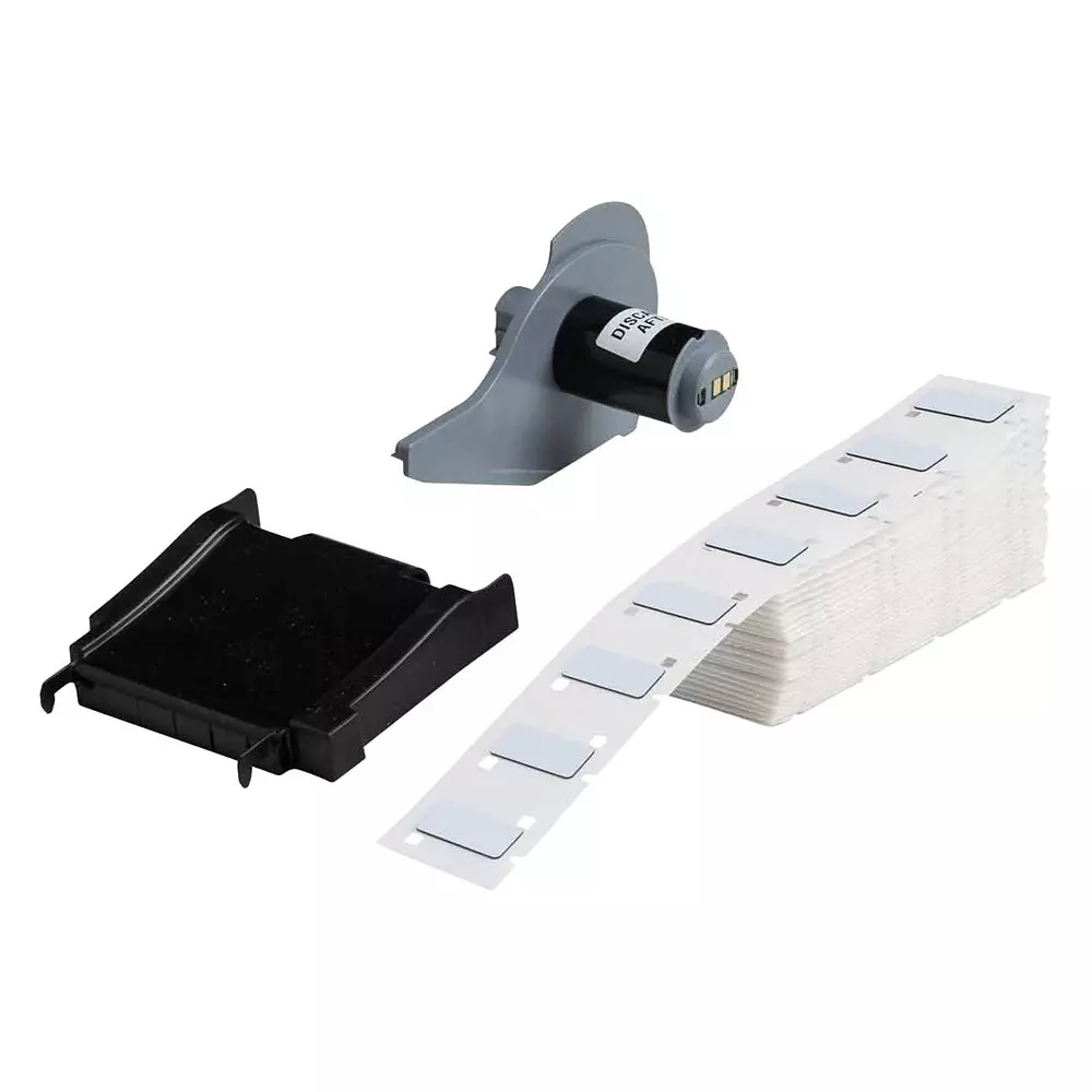 BRADY LABEL, THERMAL TRANSFER PRINTABLE, WHITE, M7-171-593