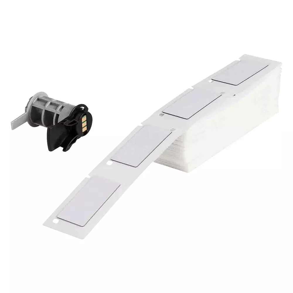 BRADY LABEL, THERMAL TRANSFER PRINTABLE, WHITE, M6-173-593