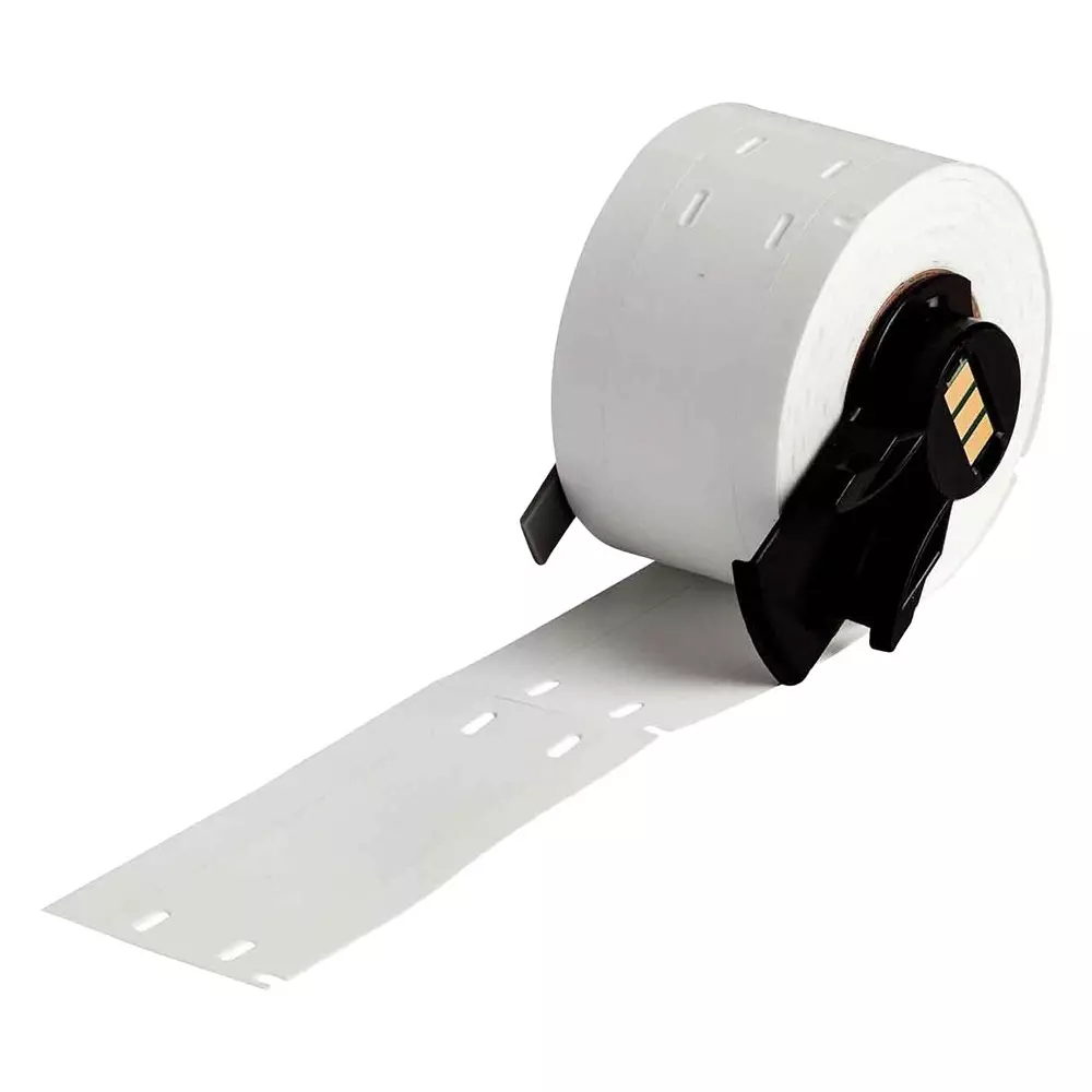 BRADY LABEL, WIRE MARKER TAG, WHITE, M6-12-109