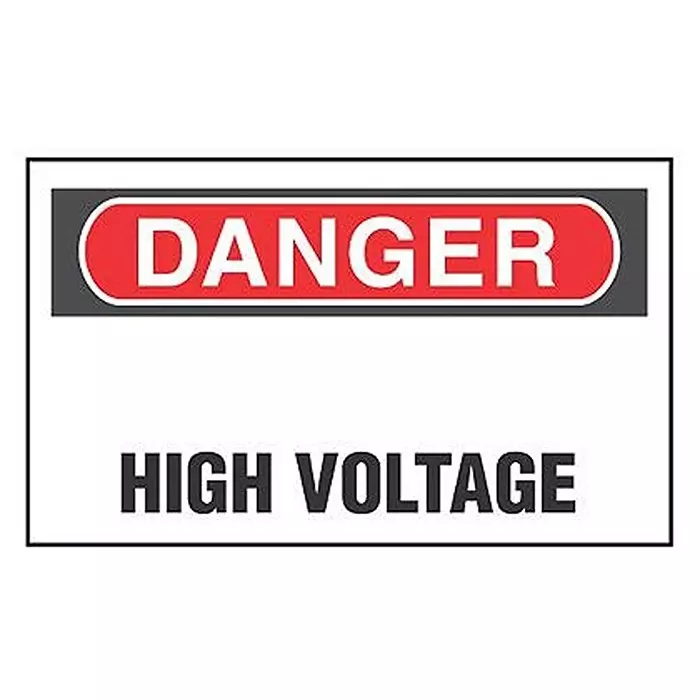 PANDUIT Pre Printed Labels LABELS, WARNING, 38.1MMX25.4MM, 200 IN DISPENSER, PLD-43.
