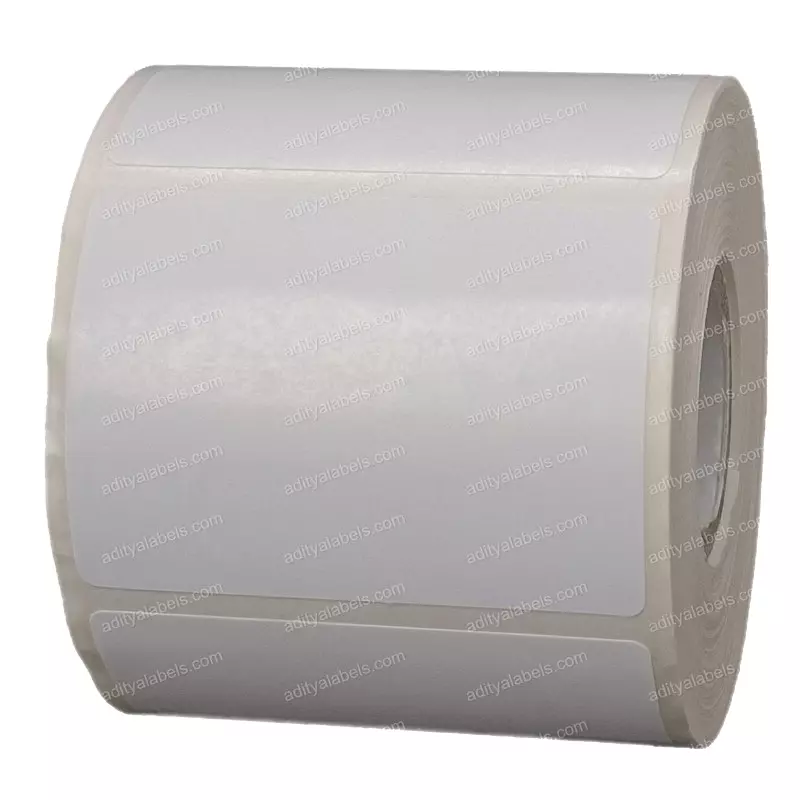 Tudko 55x40 mm 80 GSM 1 UP Self Adhesive Paper Label White