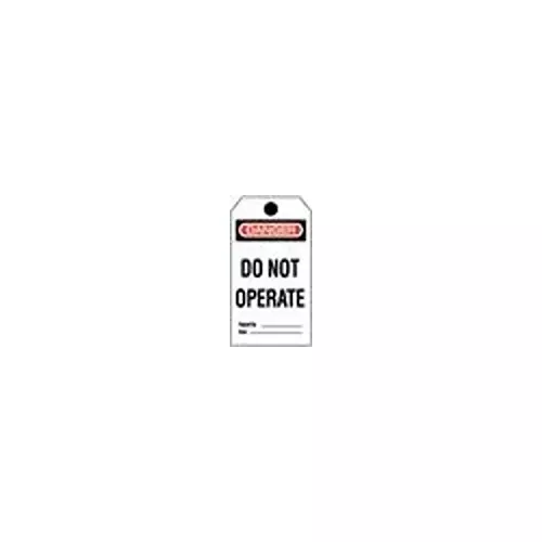 PANDUIT Pre Printed Labels LABEL, TAG, 76MMX146MM, 5PCS, PVT-41. (Pack of 5)