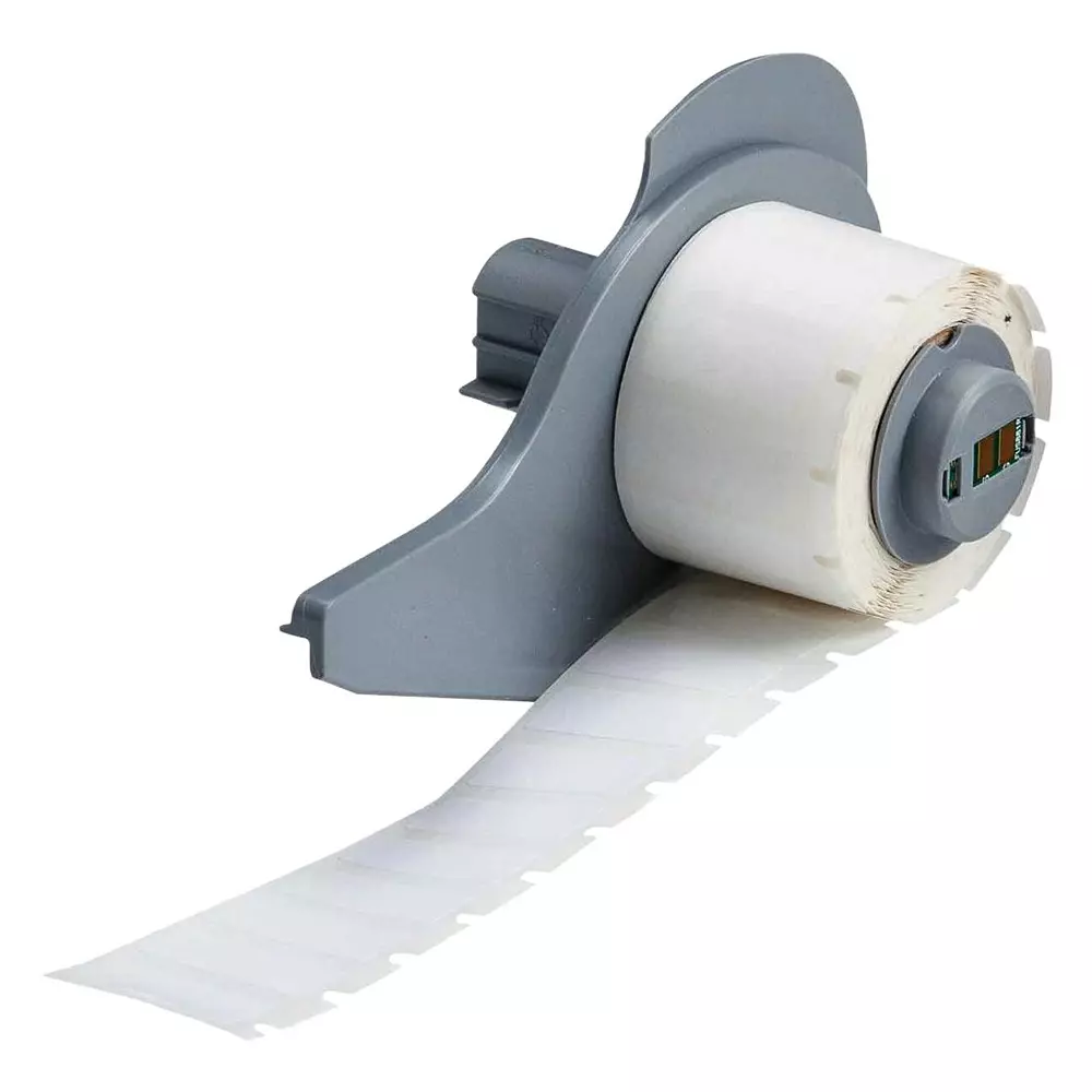 BRADY LABEL, THERMAL TRANSFER PRINTABLE, WHITE, M7-16-423