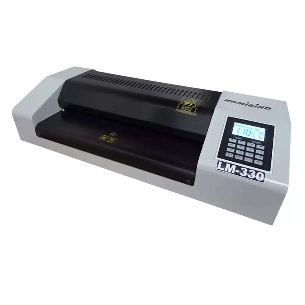 Namibind Laminating Machine 330 mm (13 inch) Max. Lamination Width and 2 mm Thickness, LM 330