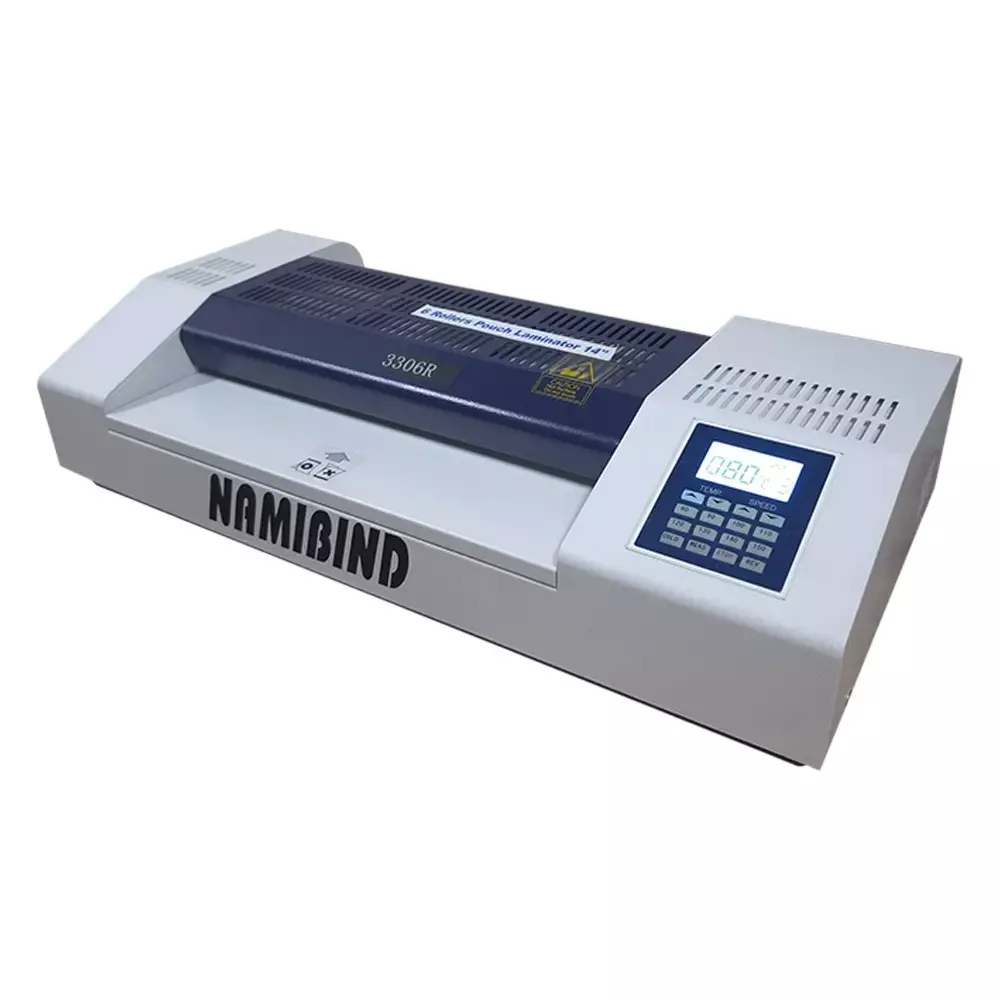 Namibind Laminating Machine 330 mm Max. Lamination Width and 1.5 mm Thickness, LM-3306R
