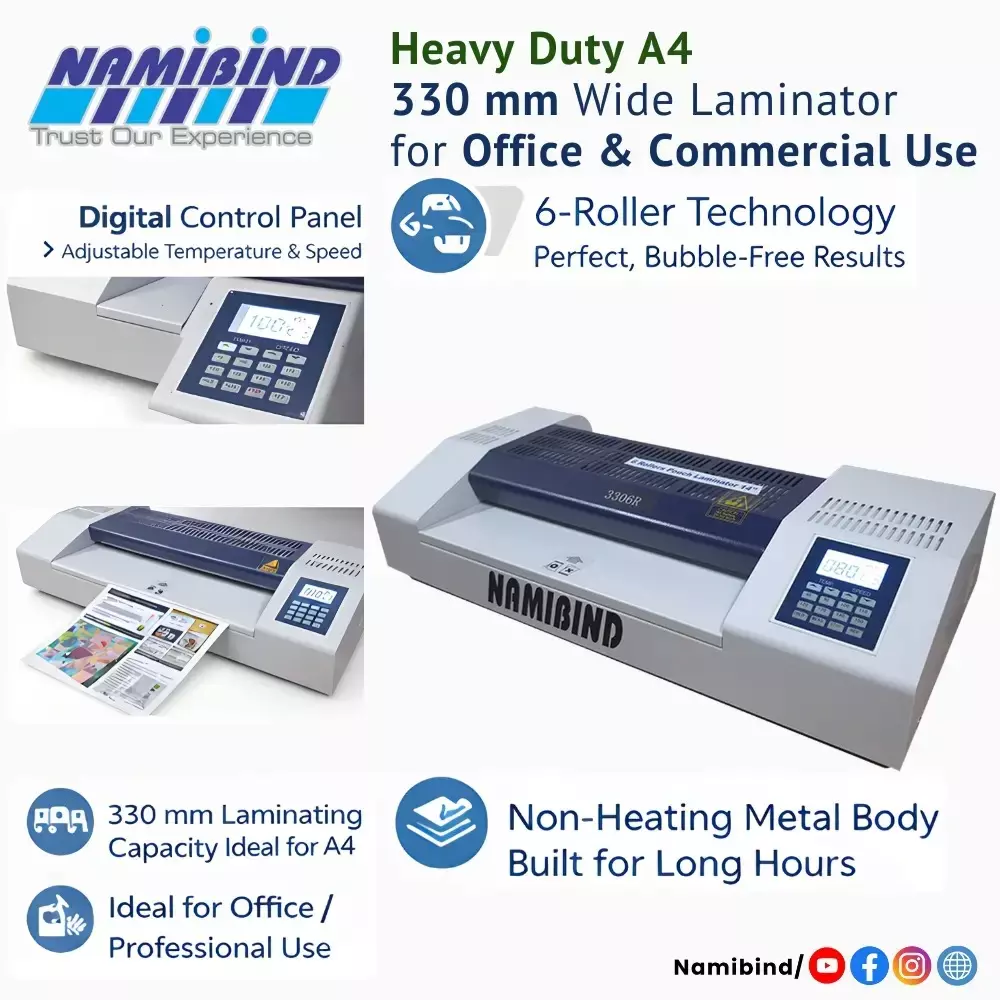 namibind-laminating-machine-330-mm-max-lamination-width-and-15-mm-thickness-lm-3306r