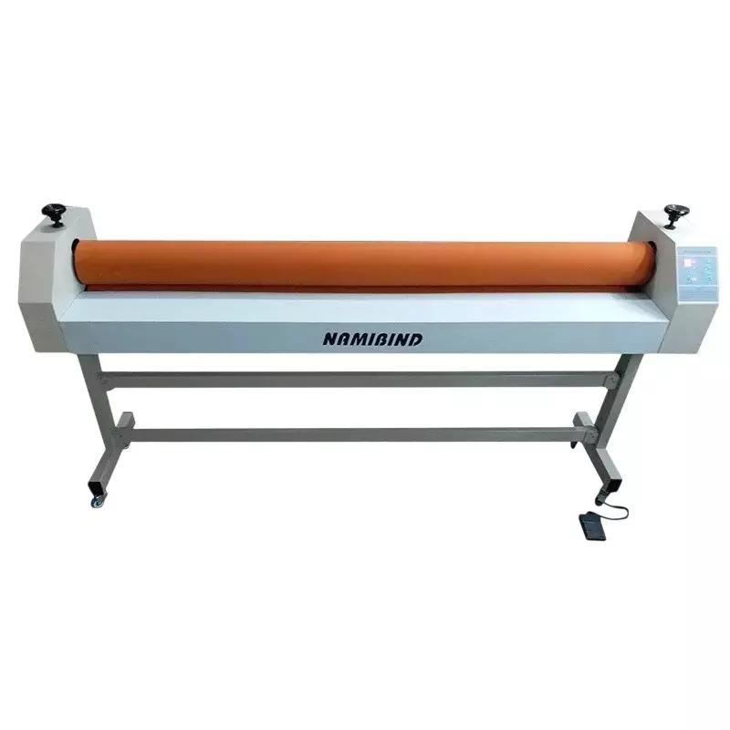 Namibind Cold Lamination Machine 160 cm (63 inch) Width High-Quality Silicone Rubber Rollers, ECLM-63
