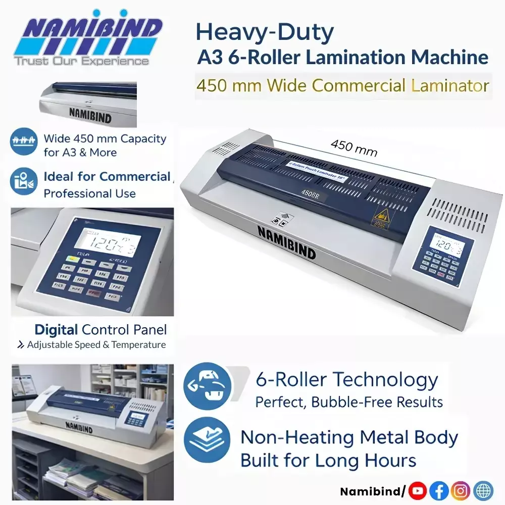 namibind-laminating-machine-450-mm-max-lamination-width-and-15-mm-thickness-lm-4506r