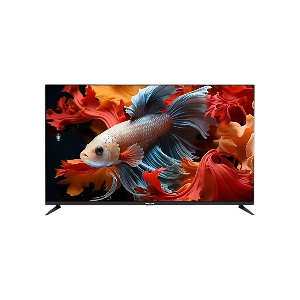 Wiscon Smart LED TV 109.22 cm (43 Inch) 1 + 8 GB VR Android Full HD 1920x1080 Pixels, WIL43FV1T7