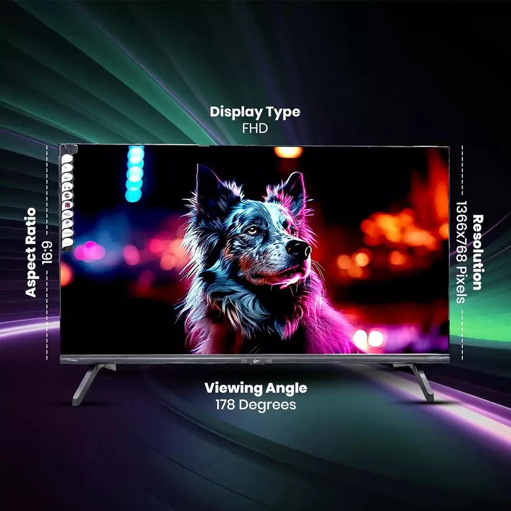 ATUL Smart LED TV 81.28 cm (32 inch) Full HD 60 Hz Display HDR Android 9.0 20 W, LED- AU32MS