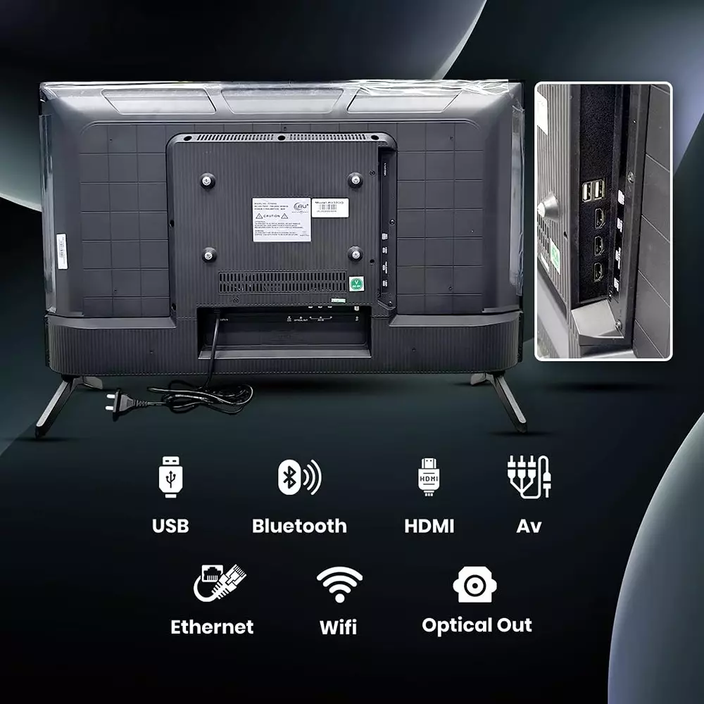 ATUL Smart LED TV 81.28 cm (32 inch) Full HD 60 Hz Display HDR Android 11 20 W, LED- AU32GQ