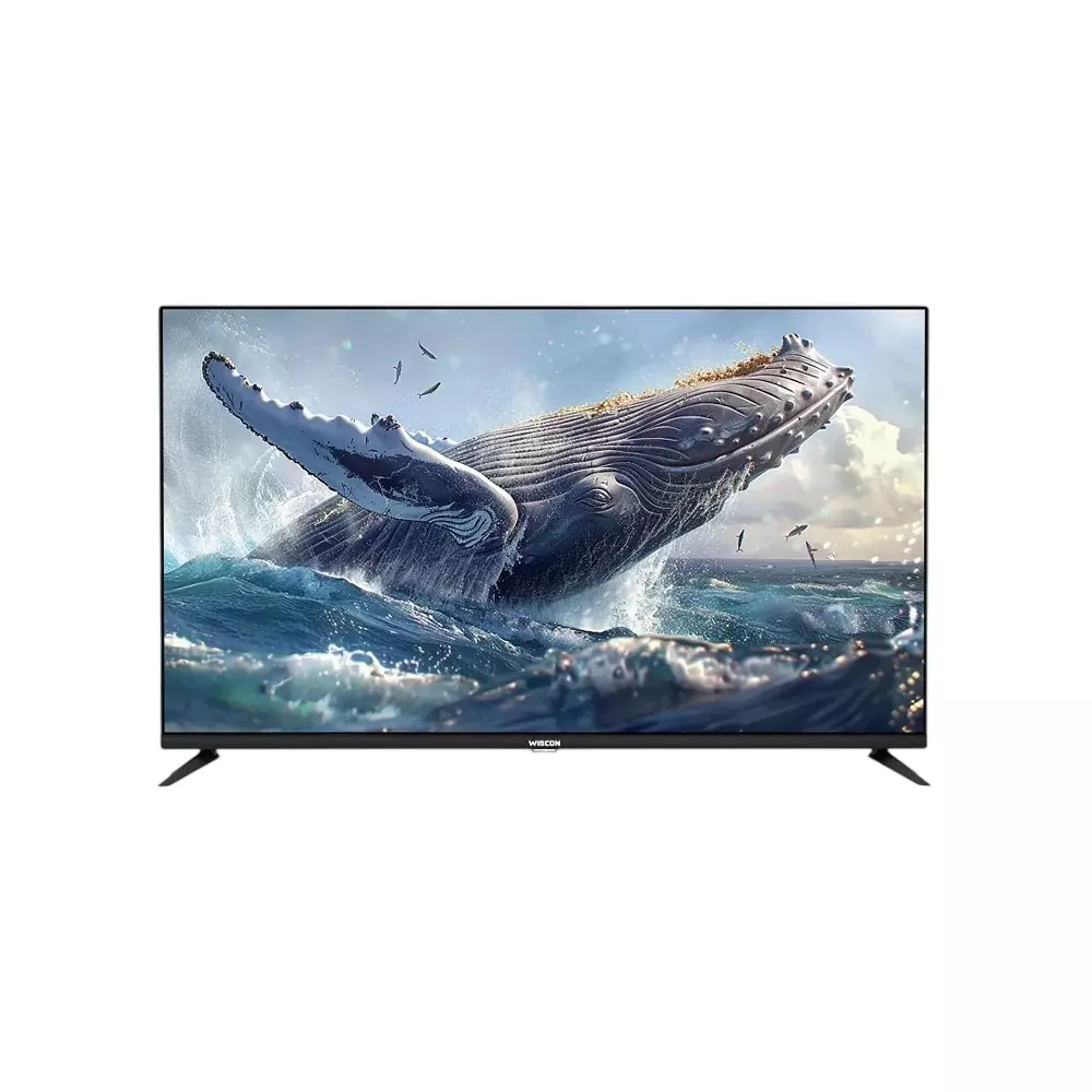 Wiscon Smart LED TV 109.22 cm (43 Inch) 1.5 + 8 GB WebOS 4K Ultra HD 3840x2160 Pixels, WIL43FV2V8