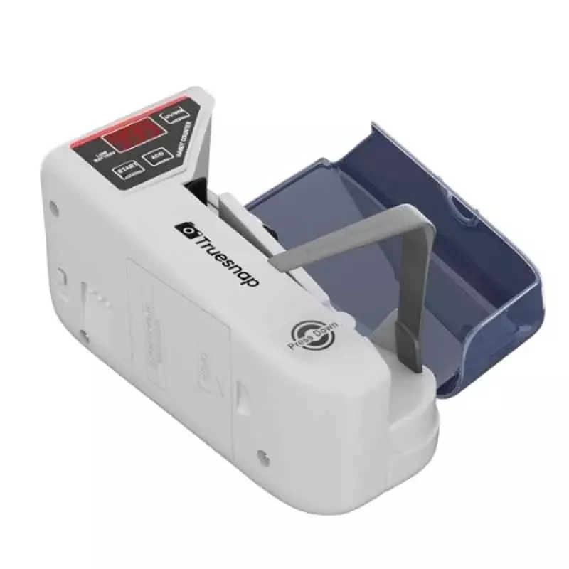 Truesnap Mini Note Counting Machine Portable LED Display 600 Notes/min Auto-shutoff for Shops, Office & Homes, TS-NC-01