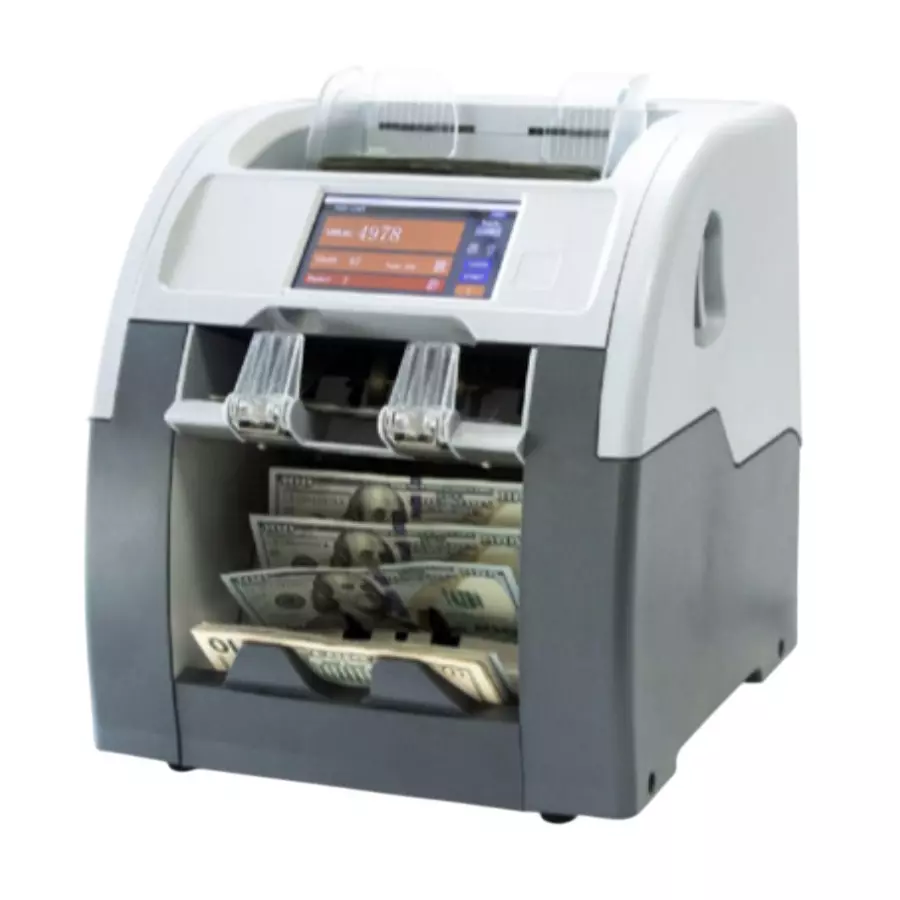 Kores Note Sorting Machine 1000 notes/min Sorting Speed 55x100-85x185 mm Countable Note Size, BA1