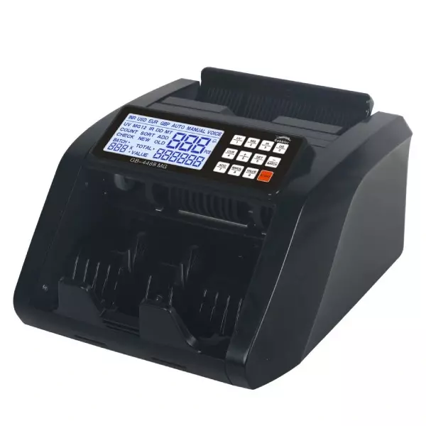 Gobbler Note Counting Machine 1000 Notes/min Counting Speed with 4 Digit LED Display, GB-4488 MG