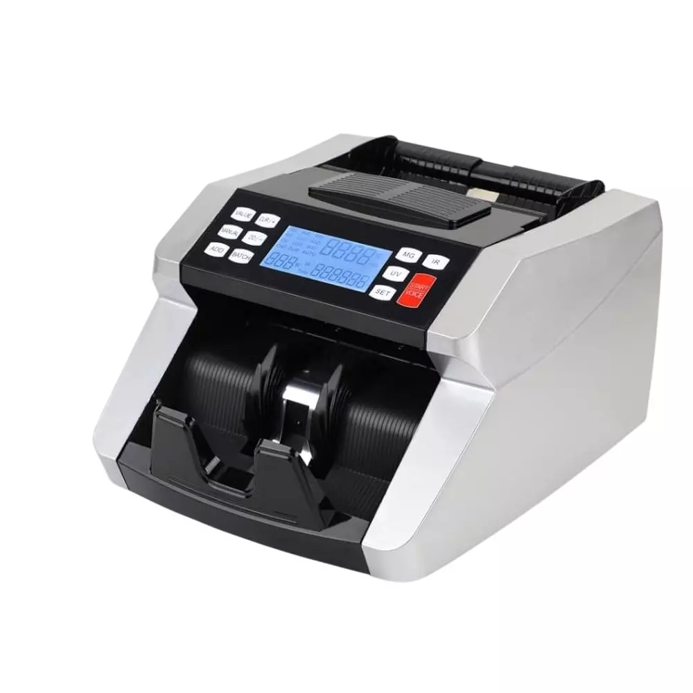 Gobbler Note Counting Machine 1000 Notes/min Counting Speed with 4 Digit LED Display, GB-7388 MV