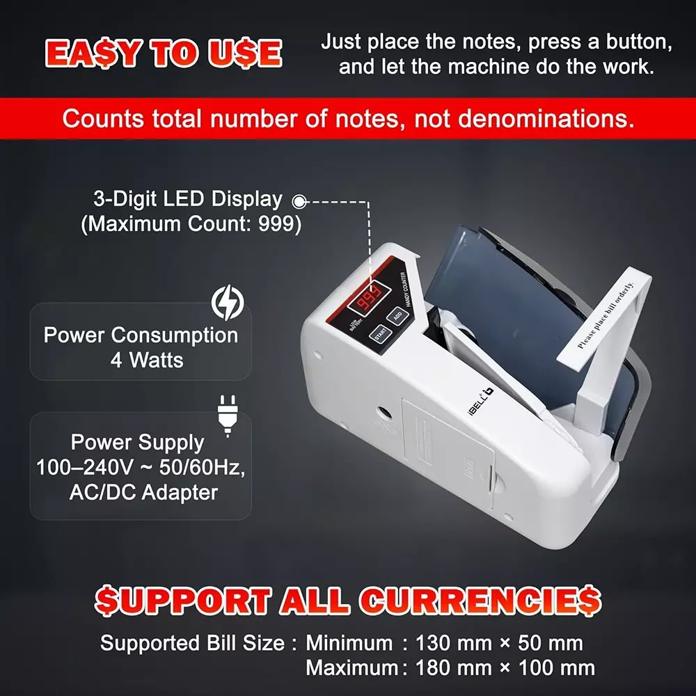 ibell-mini-money-counting-machine-key-lock-type-up-to-600-notesmin-with-3-digit-led-display-ibl-cm13-mi