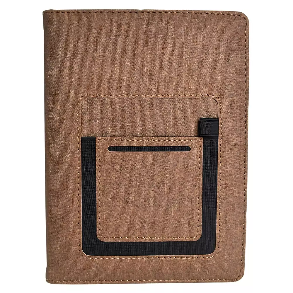 Staprico Hardcover Planner Diary A5 192 Pages Brown (Pack of 2)