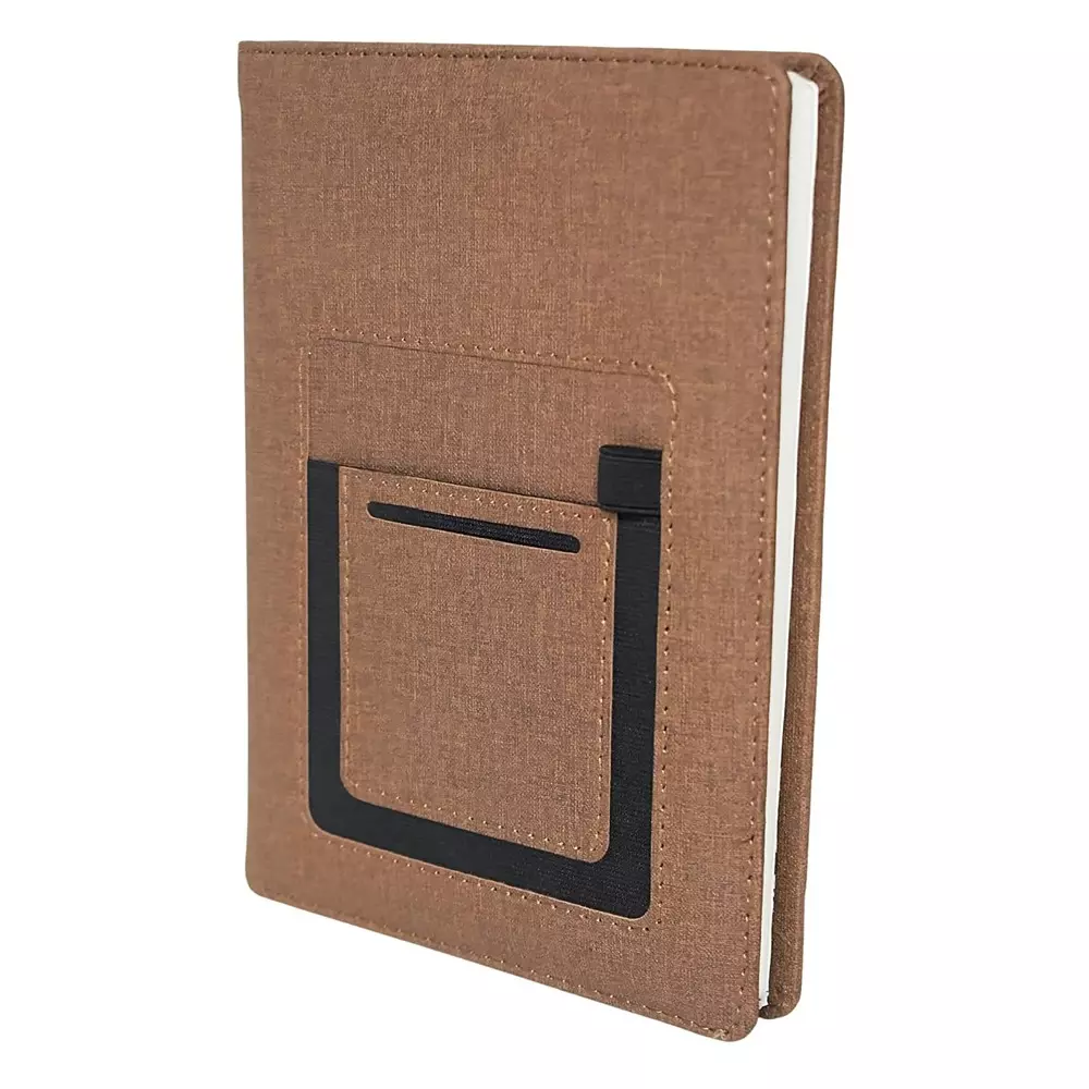 Staprico Hardcover Planner Diary A5 192 Pages Brown (Pack of 2)