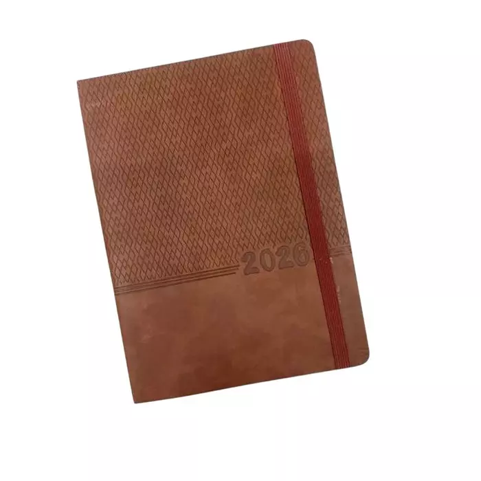 GENERIC Soft Bound Foam Diary PU Leather Cover "2026" Theme, 281