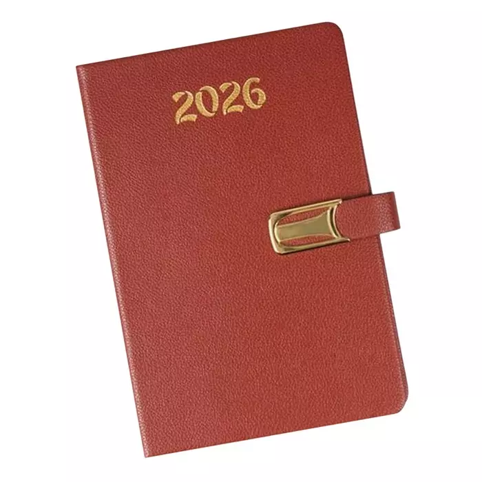 GENERIC Soft Bound Foam Diary PU Leather Cover "2026" Theme, V 107