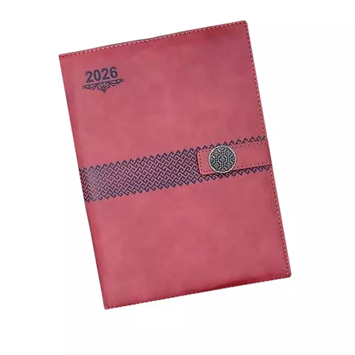 GENERIC Soft Bound Foam Diary PU Leather Cover "2026" Theme, 965