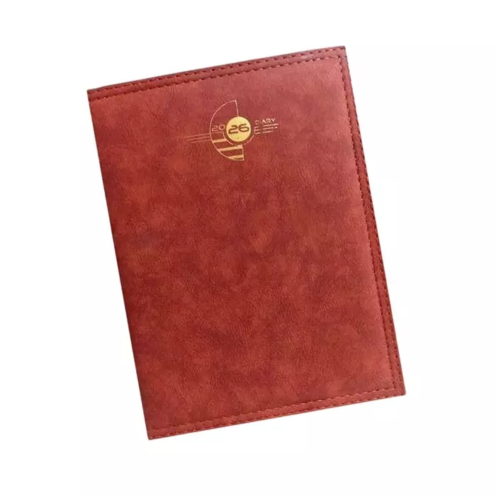 GENERIC Soft Bound Foam Diary PU Leather Cover "2026 DIARY" Theme, 7706