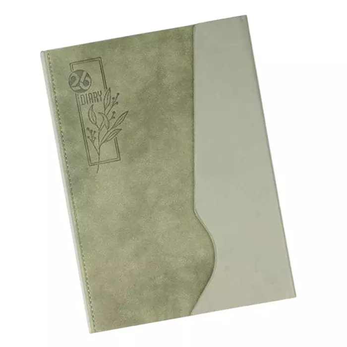 GENERIC Soft Bound Foam Diary PU Leather Cover "26 DIARY" Theme, V 144